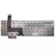 Asus G750JW-NH71 Uyumlu Notebook Klavye (Siyah TR)