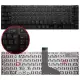 Toshiba Satellite U50-A-L4M, U50D-A-L5M Klavye (Siyah TR)