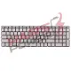 HP 15s-fq1002nt, 3L289EA 15s-eq1002nt 9YH95EA NotebooK Klavye Işıklı (Gümüş TR)