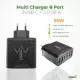 Pars Power PRS-300 55W Çoklu Hızlı Pd - Gan Adaptör Şarj Aleti-Cihazı