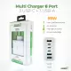 Pars Power PRS-301 55W Çoklu Hızlı Pd - Gan Adaptör Şarj Aleti-Cihazı