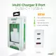 Pars Power 65W Çoklu Hızlı Pd - Gan Adaptör Şarj Aleti-Cihazı