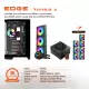 Gameagle Edge 7 Argb Fanlı Oyuncu Bilgisayar Kasası 850W 80+ Plus Bronz Modüler Powerlı Sıvı Soğutmalı (Siyah)