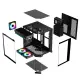 Gameagle Edge Compact 3 Argb Fanlı Gamer Bilgisayar Kasası 750W 80+ Plus Bronz Powerlı (Siyah)