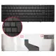 Asus A53B, A53BE, A53BR, A53BY Notebook Klavye (Siyah TR)