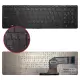 HP pavilion 15-p, 15-k, 17-F 15-p000, 15-p100, 15-p200 Serisi Notebook Klavye (Siyah TR)