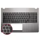 Asus N56VM-RB71 N, N56VM-S4033V, N56VM-S4061V Klavye Kasalı Işıklı (Siyah TR)