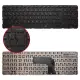 HP 697455-141, 697455-001 Notebook Klavye (Siyah TR)