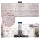 HP Stream 14-ax000 Serisi Notebook Klavye (Beyaz TR)