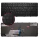 Hp ProBook 640 G2 T9X00EA, V1B25ES Notebook Klavye Işıklı (Siyah TR)