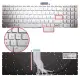 Hp 15-ab, 15-ak, 15-au, 15-aw Serisi Notebook Klavye Işıklı (Gümüş TR)