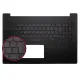 Asus X553, X553M, K553M, F553M Üst Kasalı Klavye (Siyah TR)