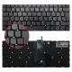 Lenovo ideaPad 80X40043TX, 80XC000VTX Notebook Klavye Işıklı (Füme TR)