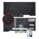 Lenovo Thinkpad 20QWN4S00X, 20QWN4S0 Uyumlu Klavye Işıklı (Siyah TR)