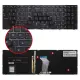 Lenovo ideaPad Y500, Y510, Y590 Klavye Işıklı (Siyah TR)