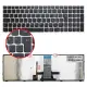 Lenovo 25214789, 25215224, 5N20K13010 Notebook Klavye Işıklı (Gümüş TR)