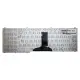 Toshiba Satellite C660-13R, C660-13X Notebook Klavye (Beyaz TR)