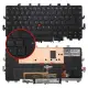 Lenovo ThinkPad X1 Yoga 20FQ005UTX Notebook Klavye Işıklı (Siyah TR)