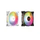 Gameagle GE-RBW100B Neon Pulse 120mm Rainbow RBW Led Fan - Performans Seri Sessiz Kasa Fanı (Beyaz)