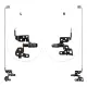 Hp Pavilion g6-2251st, g6-2252st Notebook Menteşe Seti