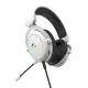 Auralis 7.1 RGB Kablolu Mikrofonlu 7.1 USB Profesyonel Oyuncu Kulaklığı Beyaz