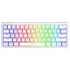 Gameagle Poseidon RGB Kablolu 12 Mod RGB US Layout Double Shot Full Anti-Ghosting Mekanik Oyuncu Klavyesi