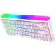 Hera RGB Kablolu 11 Mod RGB TR Layout Double Shot Full Anti-Ghosting Mekanik Oyuncu Klavyesi Beyaz