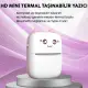 Steep Solid C9 Mini Fotoğraf Yazıcı Kablosuz Etiket Yazıcı Baskı Makinesi Ios Android Uyumlu Termal Printer (Pembe)
