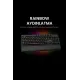 Nova MK104 Rainbow Bilek Destekli Türkçe FullAnti-Ghosting Mekanik Oyuncu Klavyesi Siyah Red Switch