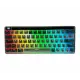 Gameagle Airsync Kablosuz + Bluetooth + 2.4G + Kablolu TR Layout RGB Mekanik Oyuncu Klavyesi Blue Switch