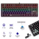 GAMEAGLE FULLFLEX MK-89X1B Rainbow Aydınlatmalı Oyuncu Gamer Gerçek Mekanik Işıklı Klavye Türkçe Q (Blue Switch)