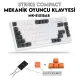 Gameagle Strike Compact MK-81X1BAB Mekanik Işıklı Gamer Klavye