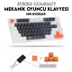 Gameagle Strike Compact MK-81X1BAR Mekanik Işıklı Oyuncu Klavye