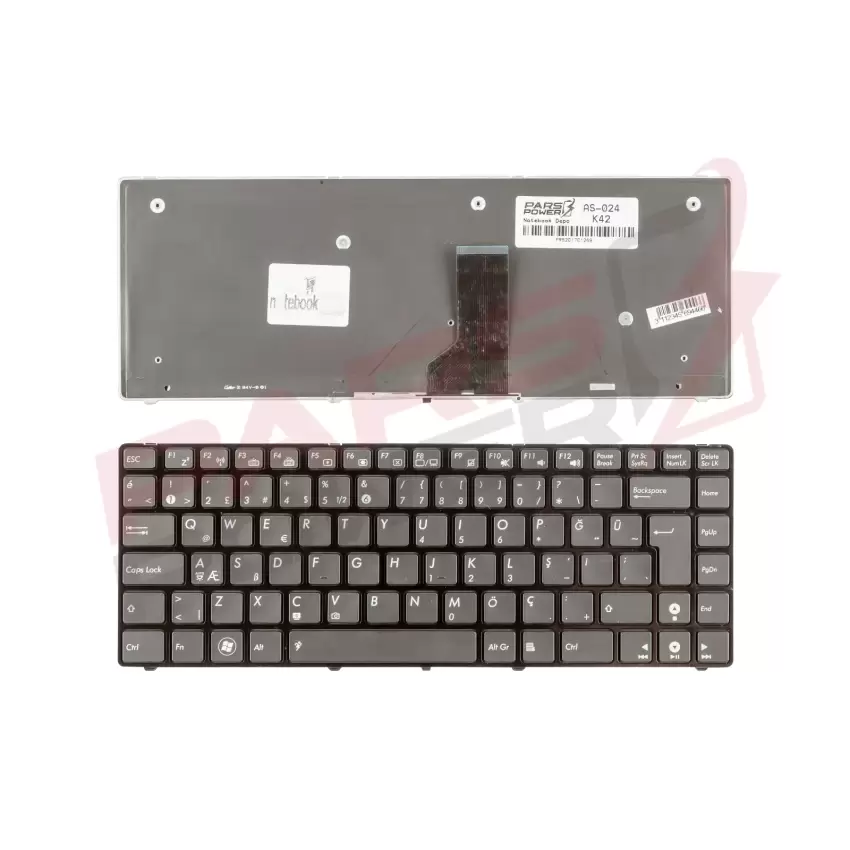 Asus U82 Notebook Klavye (Siyah TR)