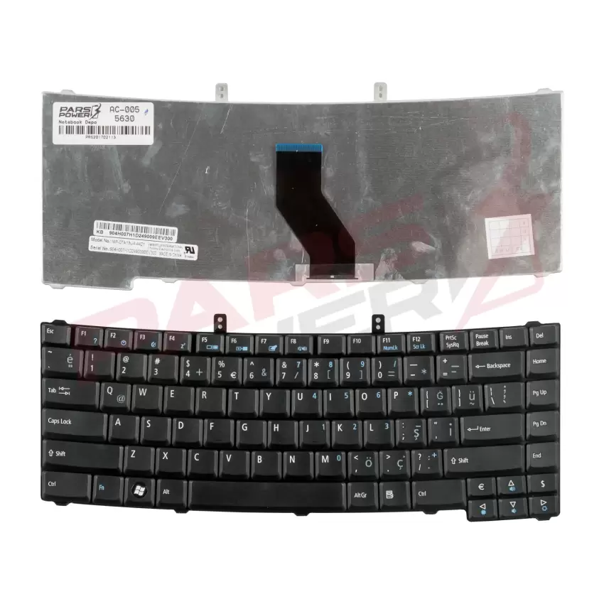 Acer Extensa 5220 Notebook Klavye (Siyah TR)