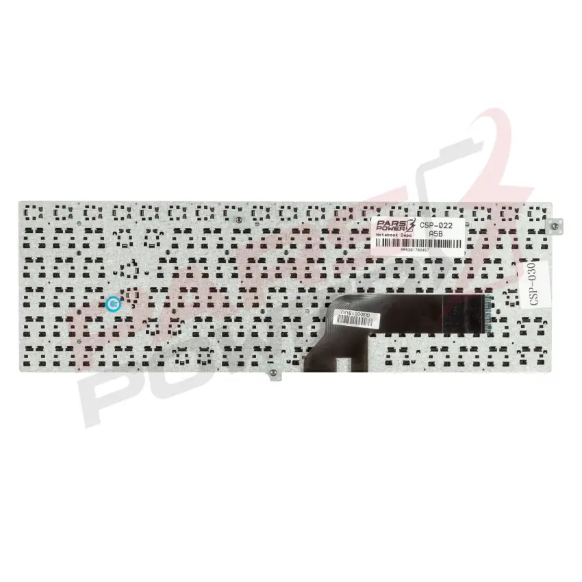 Clevo W55SUW Notebook Klavye (Siyah TR)