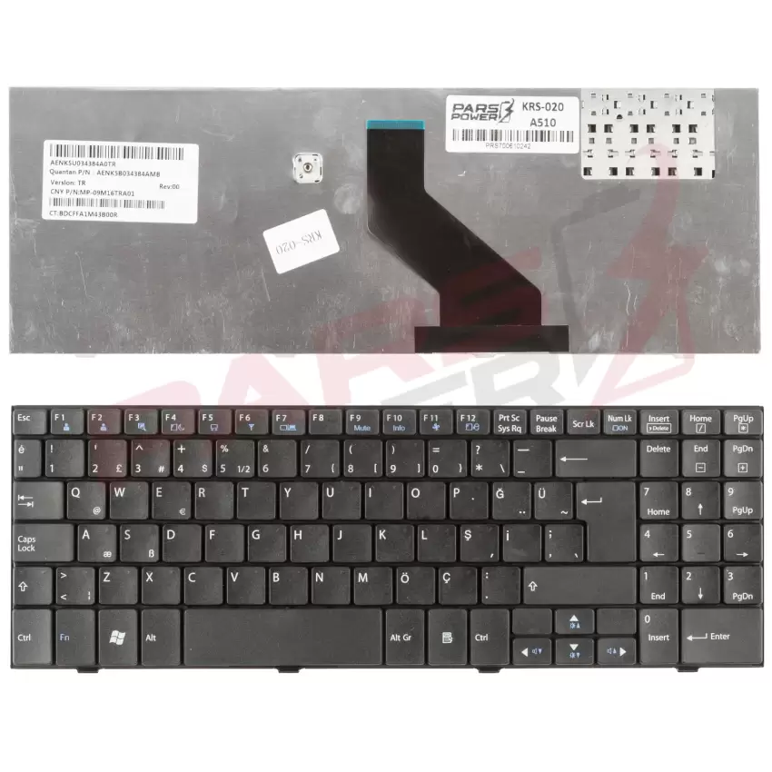 Lg A515-K.AC5BT Notebook Klavye (Siyah TR)