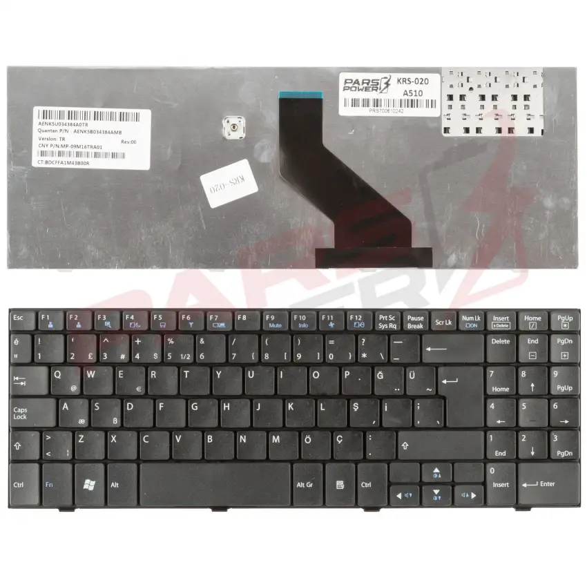 Lg A520-K.AC3BT Notebook Klavye (Siyah TR)