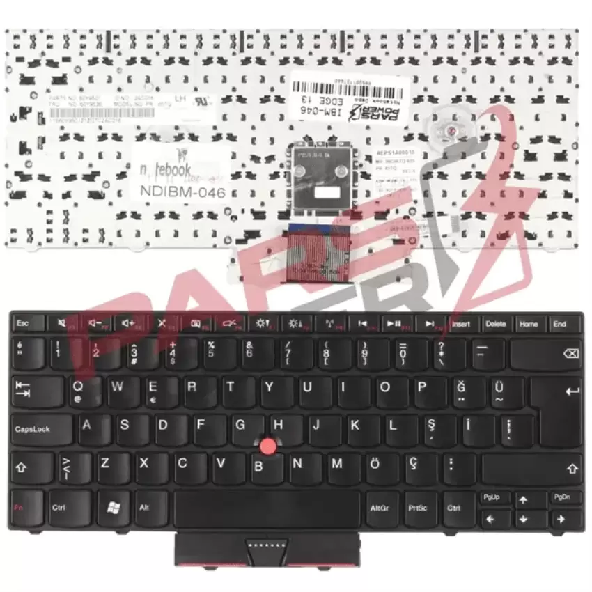 Lenovo ThinkPad Edge E220S Notebook Klavye (Siyah TR)