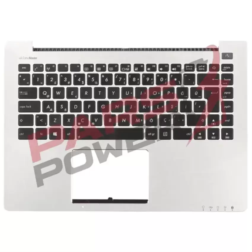 Asus K451LB-WX115D Notebook Klavye (Üst Kasa Siyah TR)