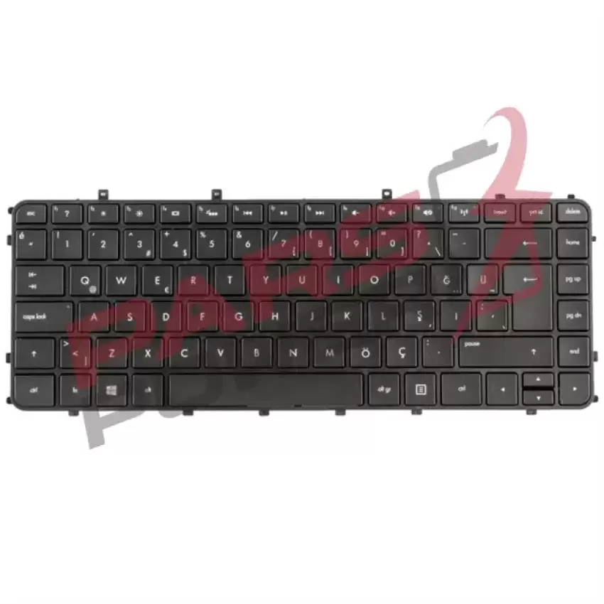 Hp Envy Sleekbook 6-1100st Notebook Klavye (Siyah TR)