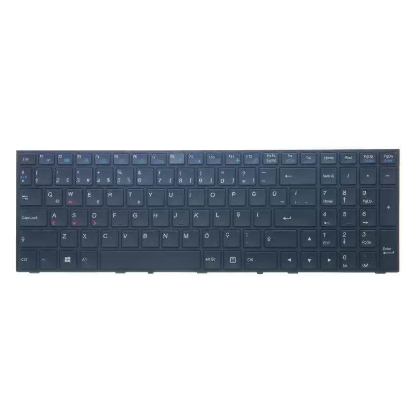 Victor Gaming G7023Uyumlu Notebook Klavye Işıklı (Siyah TR)