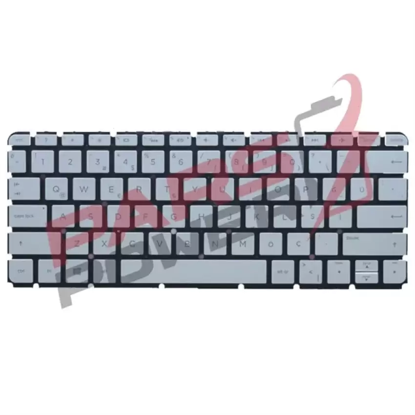 Hp Envy 13-AB003NT(Z3C44EA) Notebook Klavyesi (Işıklı Gümüş TR)