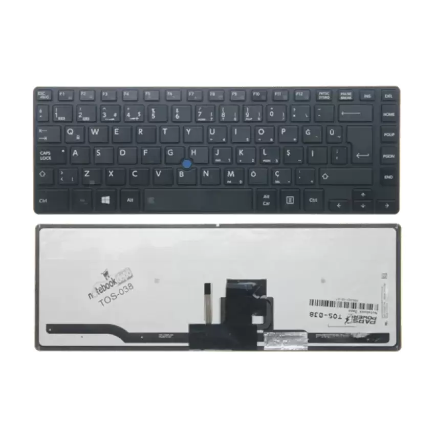 Toshiba Tecra Z40-A-119 Uyumlu Notebook Klavyesi (Siyah TR)