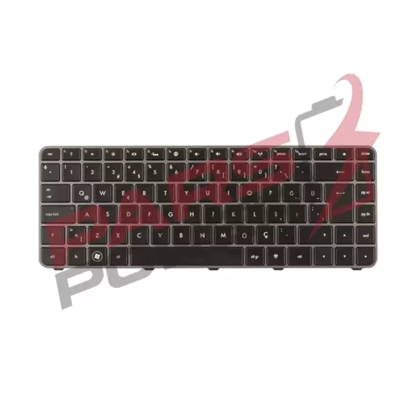 HP 608375-141, 608375-001 Notebook Klavye (Siyah TR)