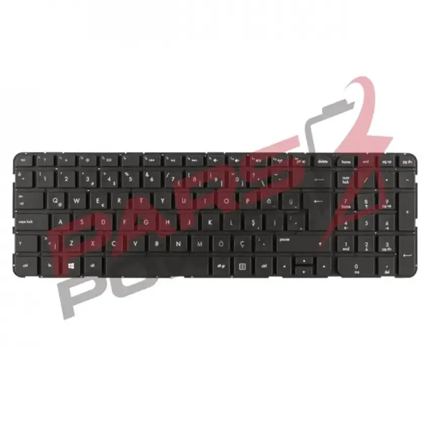 HP 682082-141, 682082-001 Notebook Klavye (Siyah TR)