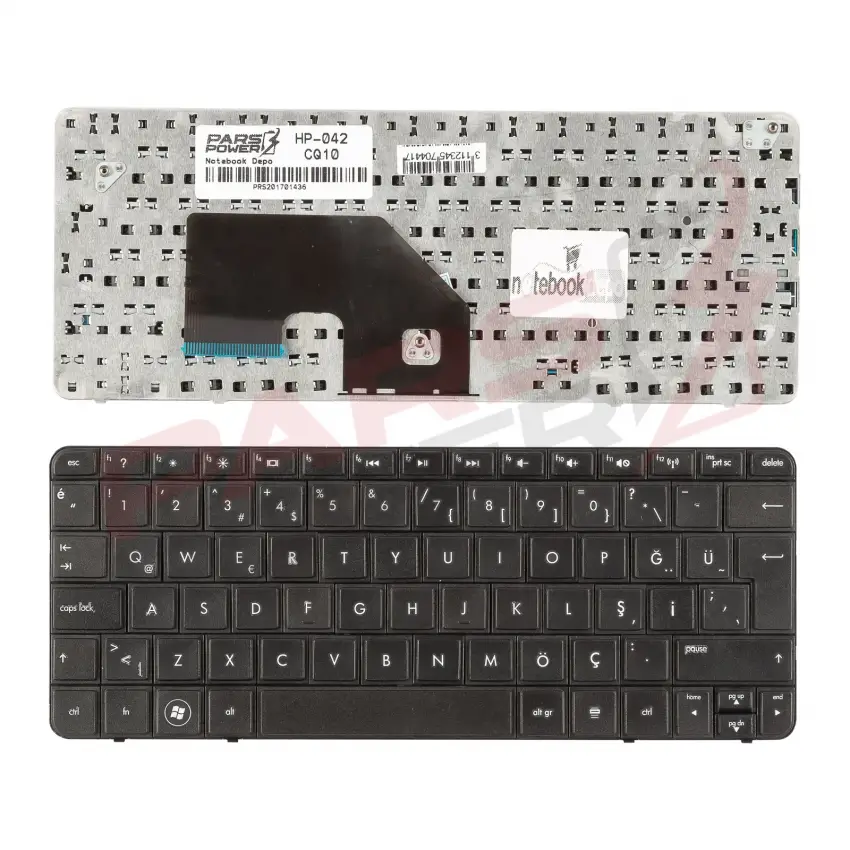 HP Mini 110-3111st (XW771EA) Notebook Klavye (Siyah TR)