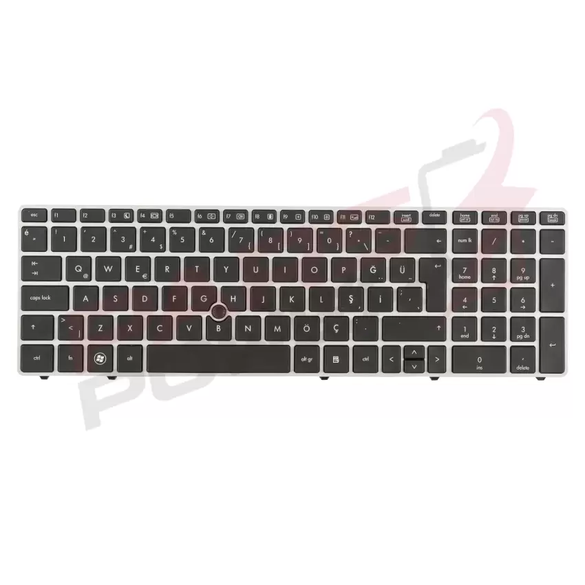 HP ProBook 6570b, 6575B Notebook Klavye (Siyah TR)