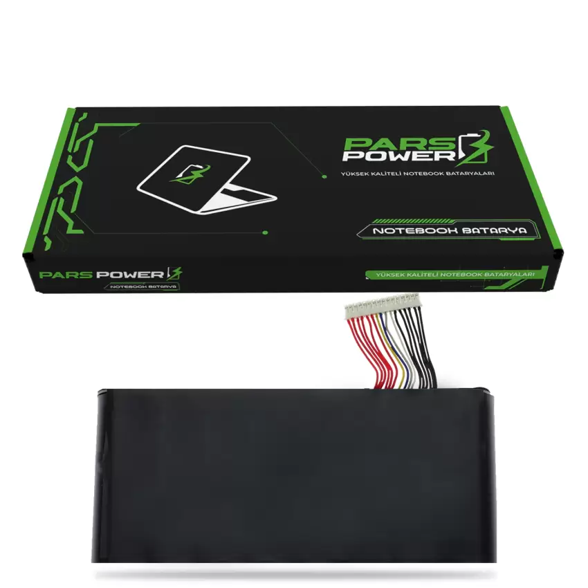 MSI Dominator Pro GT72 G-1666, GT72 Pro-211 Batarya - Pil (Pars Power)