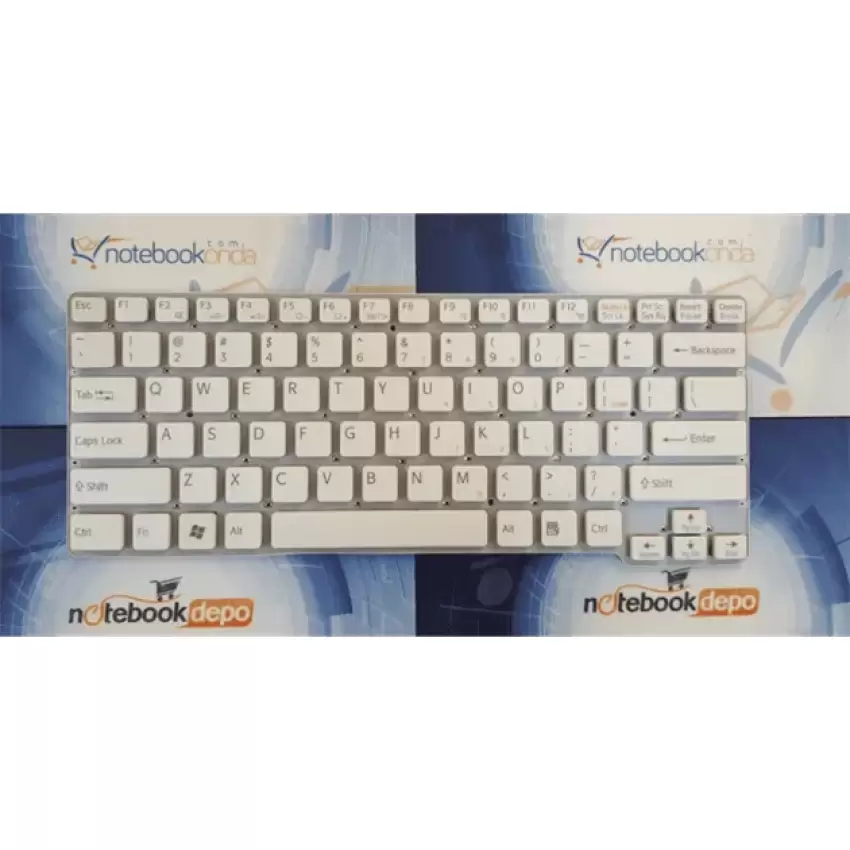 Sony Vaio VPCCW1S1E Notebook Klavye (Beyaz TR)